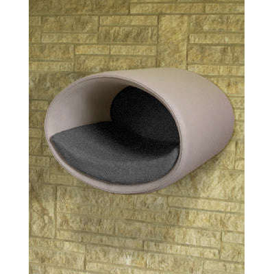 Pet Interiors Rondo Felt Cat Wall Climber Cat Bed Pet Interiors Silver Circle Pets