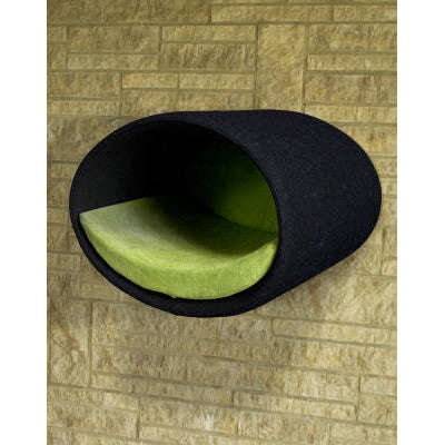 Pet Interiors Rondo Felt Cat Wall Climber Cat Bed Pet Interiors Silver Circle Pets