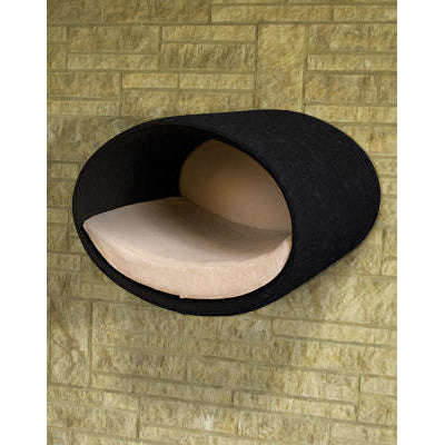 Pet Interiors Rondo Felt Cat Wall Climber Cat Bed Pet Interiors Silver Circle Pets