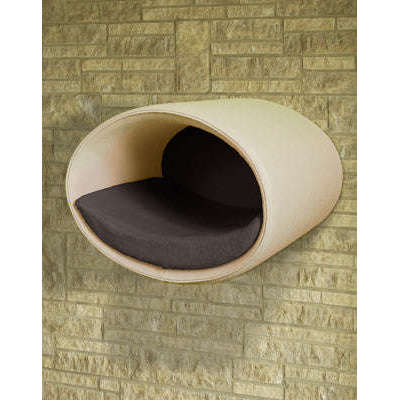 Pet Interiors Rondo Felt Cat Wall Climber Cat Bed Pet Interiors Silver Circle Pets