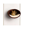 Pet Interiors Rondo Leather Cat Wall Climber Cat Bed Pet Interiors Silver Circle Pets