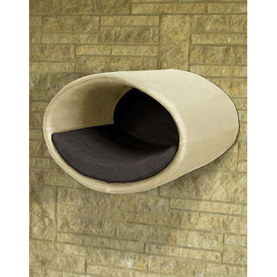 Pet Interiors Rondo Leather Cat Wall Climber Cat Bed Pet Interiors Silver Circle Pets