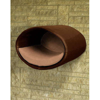 Pet Interiors Rondo Leatherette Cat Wall Climber Cat Bed Pet Interiors Silver Circle Pets