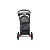 Petique Chinook Pet Stroller incl. Free Rain Cover Pet Strollers Petique Silver Circle Pets