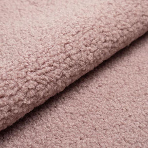 PillowVilla Bouclé Dog Bed PEBBLE Dog Bed PillowVilla Silver Circle Pets