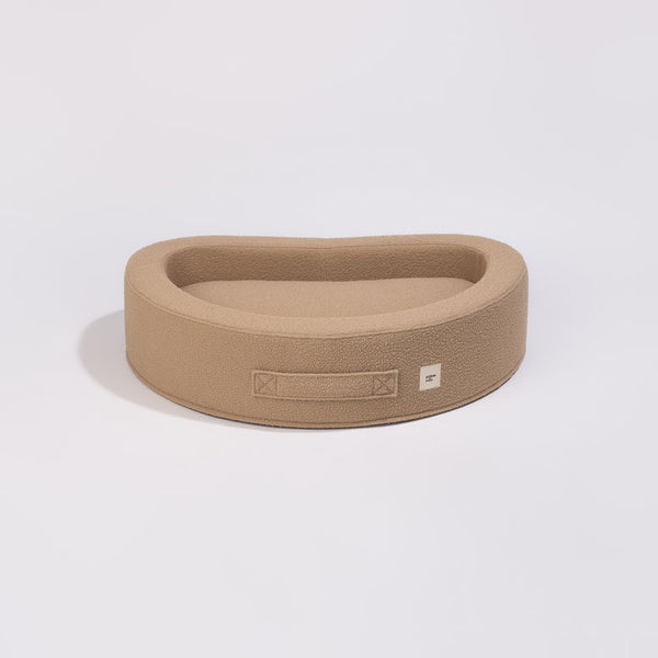 PillowVilla Casentino Wool Dog Bed CUDDLY BEAN Dog Bed PillowVilla Silver Circle Pets