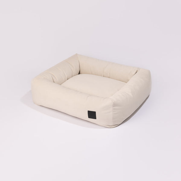 PillowVilla Dog Bed DREAM Velvet Dog Bed PillowVilla Silver Circle Pets