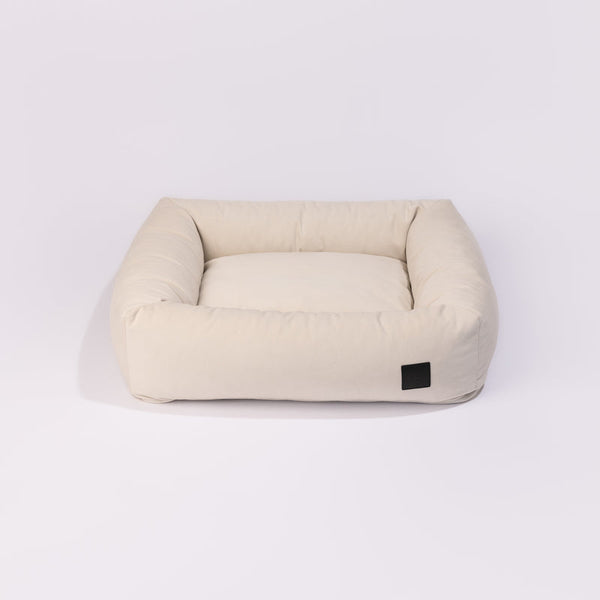 PillowVilla Dog Bed DREAM Velvet Dog Bed PillowVilla Silver Circle Pets