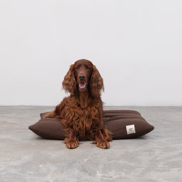 PillowVilla Luxury Dog Mattress PILLOW Dog Bed PillowVilla Silver Circle Pets