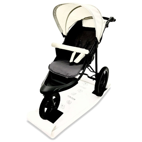 Pram Sled Flex Fit® Pram Sled The Original Hudson Silver Circle Pets