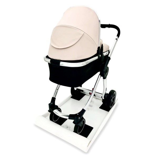 Pram Sled Flex Fit® Pram Sled The Original Hudson Silver Circle Pets