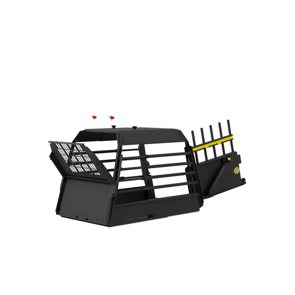 MIMsafe VarioCage Single Medium | 4th Gen Adjustable Dog Car Crate | Crash Tested