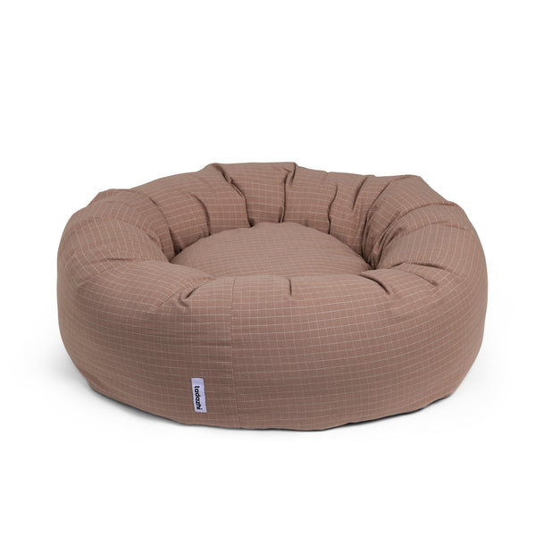 Tadazhi Donut Dog Bed Dog Bed tadazhi Silver Circle Pets