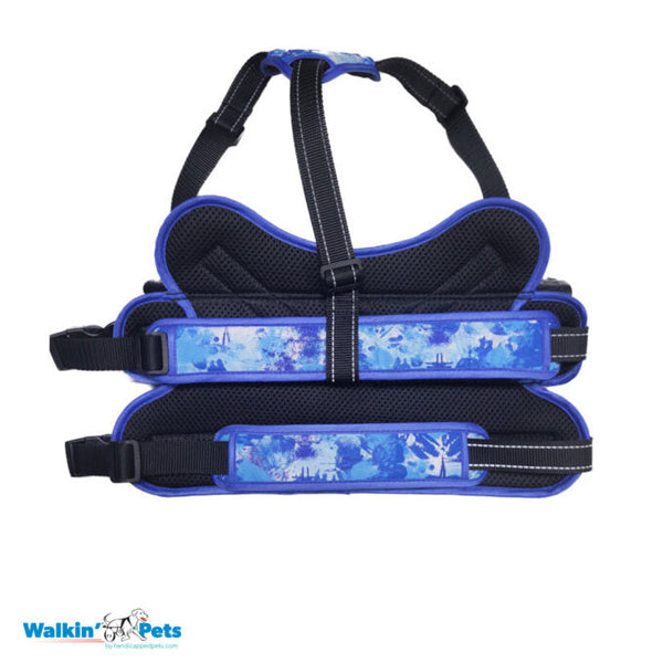 Walkin Wheels® - Buddy Up Front Harness Dog Wheel Chair Walkin Wheels Silver Circle Pets