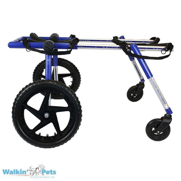 Walkin Wheels® Full Support/4-Wheel LARGE Dog Wheelchair Dog Wheel Chair Walkin Wheels Silver Circle Pets