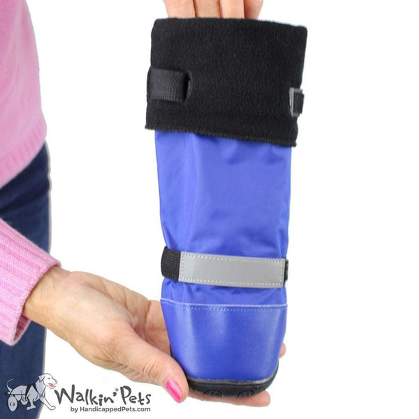 Walkin’ Wheels - All-Weather Dog Wellies Boot Liners – Set Dog Boot Liners Walkin Wheels Silver Circle Pets