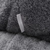 William Walker Dog Bed Comfy Cloud Dark Grey Dog Bed William Walker Silver Circle Pets