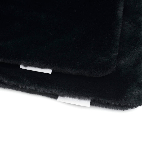 William Walker Dog Blanket Fluffy Noir Blanket William Walker Silver Circle Pets
