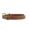 William Walker Dog Leash Caramel Pet Leashes William Walker Silver Circle Pets
