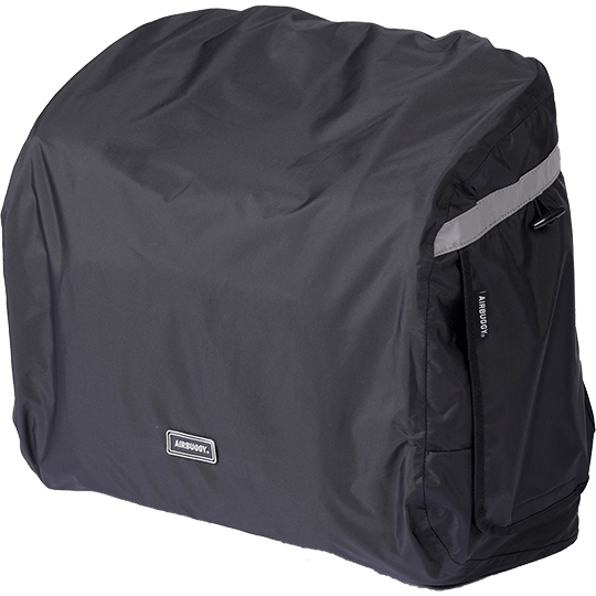 AirBuggy 3-Way Backpack Rain Cover | Regular & Wide-Pet Carrier Accessory-AirBuggy- Silver Circle Pets