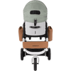 AirBuggy DOME 3 Brake Pet Stroller & Travel System | Handbrake | Slim Fold-Pet Stroller-AirBuggy- Silver Circle Pets
