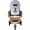 AirBuggy DOME 3 Brake Pet Stroller & Travel System | Handbrake | Slim Fold-Pet Stroller-AirBuggy- Silver Circle Pets
