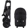 AirBuggy DOME 3 Brake Pet Stroller & Travel System | Handbrake | Slim Fold-Pet Stroller-AirBuggy- Silver Circle Pets