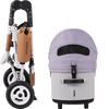 AirBuggy DOME 3 Brake Pet Stroller & Travel System | Handbrake | Slim Fold-Pet Stroller-AirBuggy- Silver Circle Pets