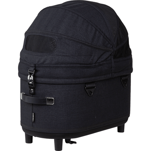 AirBuggy DOME 3 Brake Pet Stroller & Travel System | Handbrake | Slim Fold-Pet Stroller-AirBuggy- Silver Circle Pets