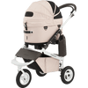 AirBuggy DOME 3 Brake Pet Stroller & Travel System | Handbrake | Slim Fold-Pet Stroller-AirBuggy- Silver Circle Pets