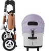AirBuggy DOME 3 Brake Pet Stroller & Travel System | Handbrake | Slim Fold-Pet Stroller-AirBuggy- Silver Circle Pets