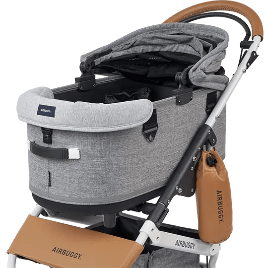 AirBuggy DOME 3 Corner Cushion | Pet Stroller Comfort Accessory-Pet Stroller Accessory-AirBuggy- Silver Circle Pets