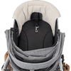 AirBuggy DOME 3 Corner Cushion | Pet Stroller Comfort Accessory-Pet Stroller Accessory-AirBuggy- Silver Circle Pets