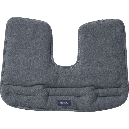 AirBuggy DOME 3 Corner Cushion | Pet Stroller Comfort Accessory-Pet Stroller Accessory-AirBuggy- Silver Circle Pets