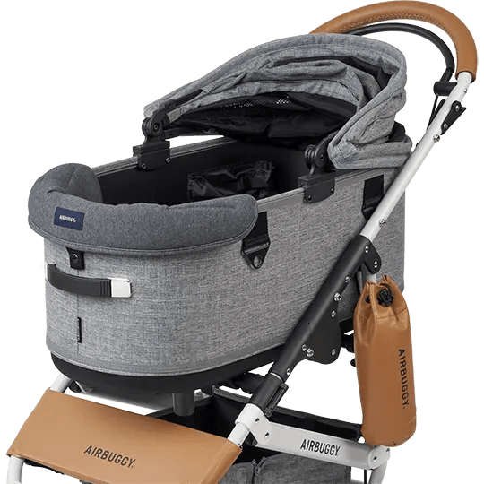 AirBuggy DOME 3 Corner Cushion | Pet Stroller Comfort Accessory-Pet Stroller Accessory-AirBuggy- Silver Circle Pets
