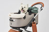 AirBuggy DOME 3 Corner Cushion | Pet Stroller Comfort Accessory-Pet Stroller Accessory-AirBuggy- Silver Circle Pets
