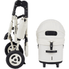 AirBuggy DOME 3 Premier Pet Stroller & Travel System | Self-Standing | Slim Fold-Pet Stroller-AirBuggy- Silver Circle Pets