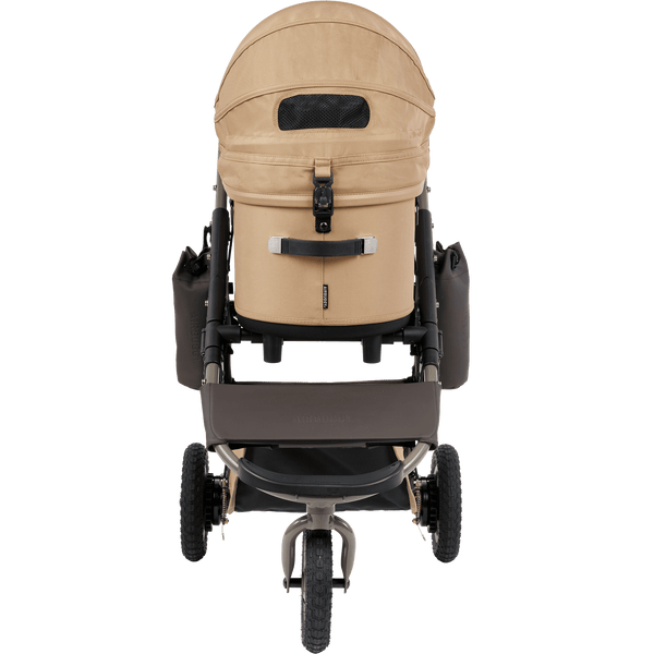 AirBuggy DOME 3 Premier Pet Stroller & Travel System | Self-Standing | Slim Fold-Pet Stroller-AirBuggy- Silver Circle Pets