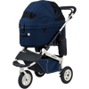 AirBuggy DOME 3 Premier Pet Stroller & Travel System | Self-Standing | Slim Fold-Pet Stroller-AirBuggy- Silver Circle Pets