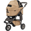 AirBuggy DOME 3 Premier Pet Stroller & Travel System | Self-Standing | Slim Fold-Pet Stroller-AirBuggy- Silver Circle Pets