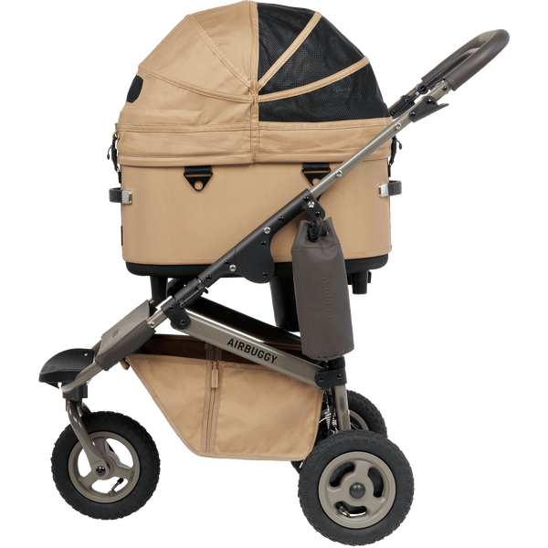 AirBuggy DOME 3 Premier Pet Stroller & Travel System | Self-Standing | Slim Fold-Pet Stroller-AirBuggy- Silver Circle Pets