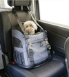AirBuggy Dome ISOFIX Belt Set-Dog Car Seat Belt-AirBuggy- Silver Circle Pets