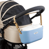 AirBuggy E-Organiser | Pet Stroller Handlebar Bag | Removable Inner Pouch-Pet Stroller Accessory-AirBuggy- Silver Circle Pets