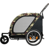 AirBuggy Nest Dog Bike Trailer & Pet Stroller | Spacious Cot | Slim Fold-Dog Bike Trailer-AirBuggy- Silver Circle Pets