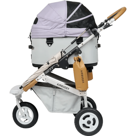 AirBuggy Pet Stroller UV Protection Umbrella | Sun & Rain Shield-Pet Stroller Accessory-AirBuggy- Silver Circle Pets