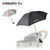 AirBuggy Pet Stroller UV Protection Umbrella | Sun & Rain Shield-Pet Stroller Accessory-AirBuggy- Silver Circle Pets
