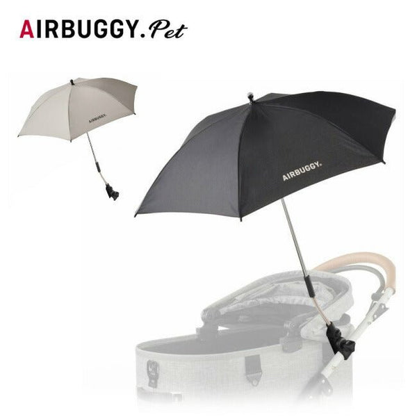 AirBuggy Pet Stroller UV Protection Umbrella | Sun & Rain Shield-Pet Stroller Accessory-AirBuggy- Silver Circle Pets