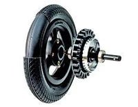 AirBuggy Replacement Rear Tyre Set | 8 Inch | DOME 2-Pet Stroller Accessory-AirBuggy- Silver Circle Pets