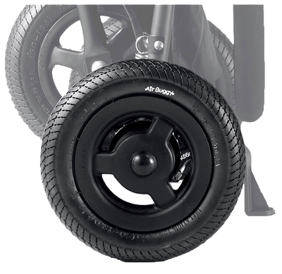AirBuggy Replacement Rear Tyre Set | 8 Inch | DOME 2-Pet Stroller Accessory-AirBuggy- Silver Circle Pets