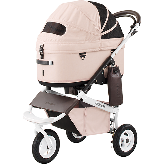 AirBuggy DOME 3 Brake Pet Stroller & Travel System | Handbrake | Slim Fold